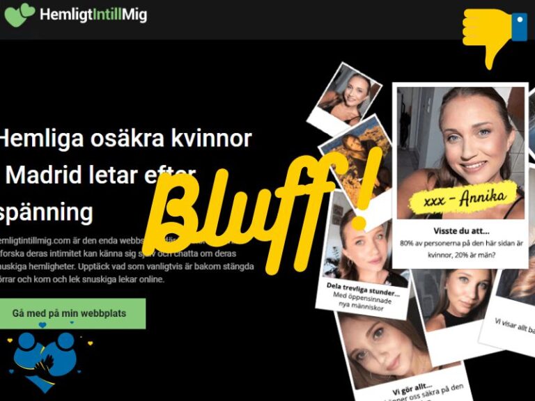 bluff hemligtintillmig