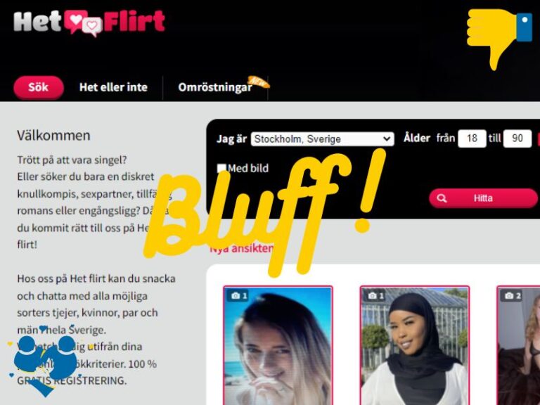 bluff hetflirt