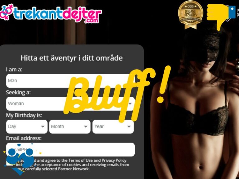 bluff trekantdejter