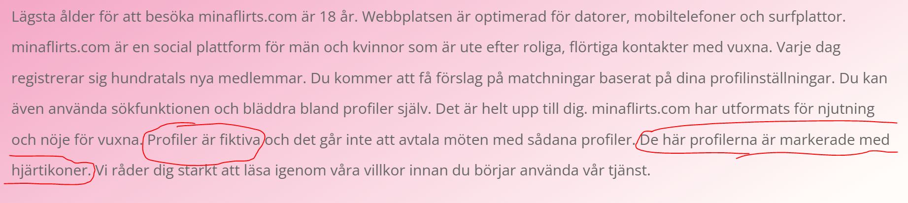 Här erkänner de hur profilerna är falska.