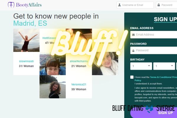 bootyaffairs Bluff!