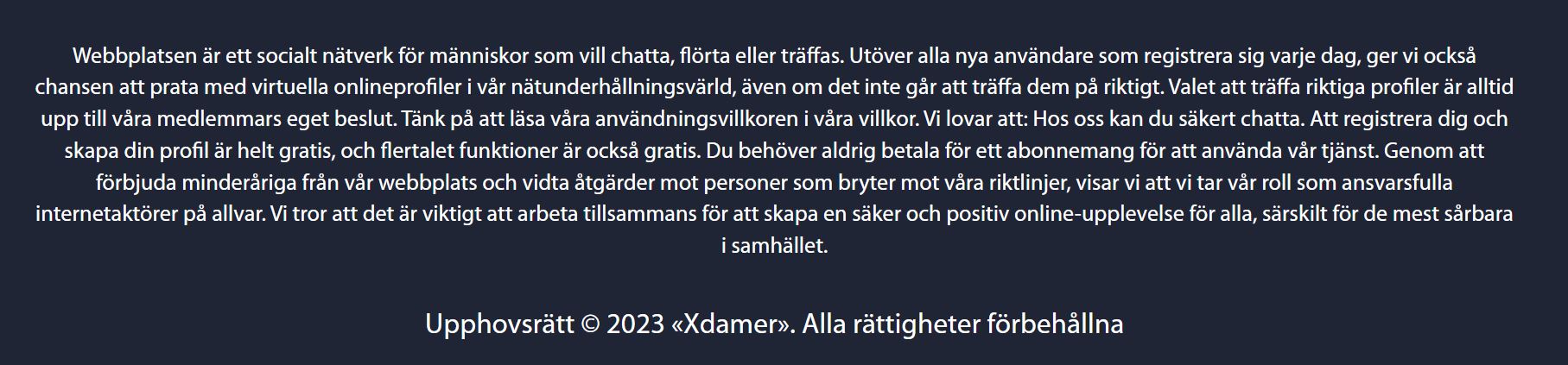 xdamer bluff